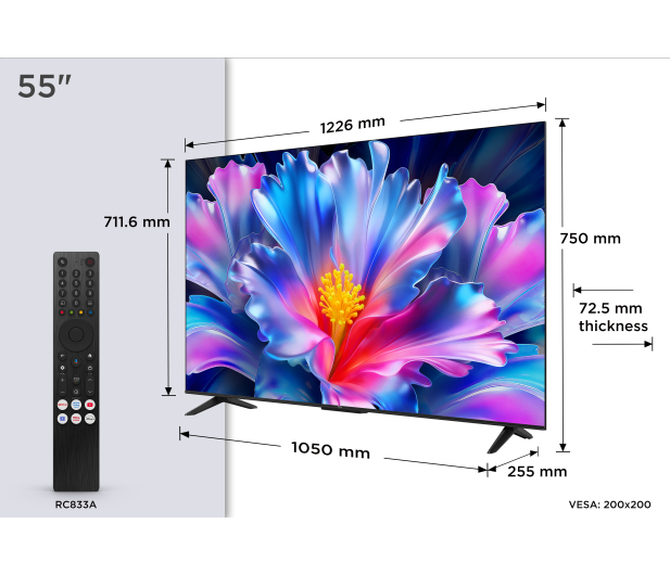 TCL 55P6L 50" LED GoogleTV - 1528755 - zdjęcie 8